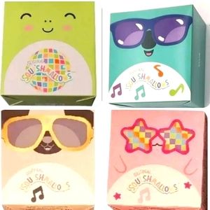 4 NEW McDonalds Canada Squishmallows  WENDY/KEVIN/PRINCE/ARCHIE Happy Meal Toys